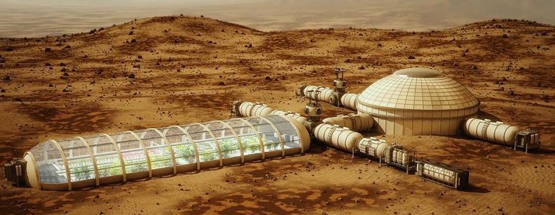 Bản làng đầu tiên trên Sao Hỏa